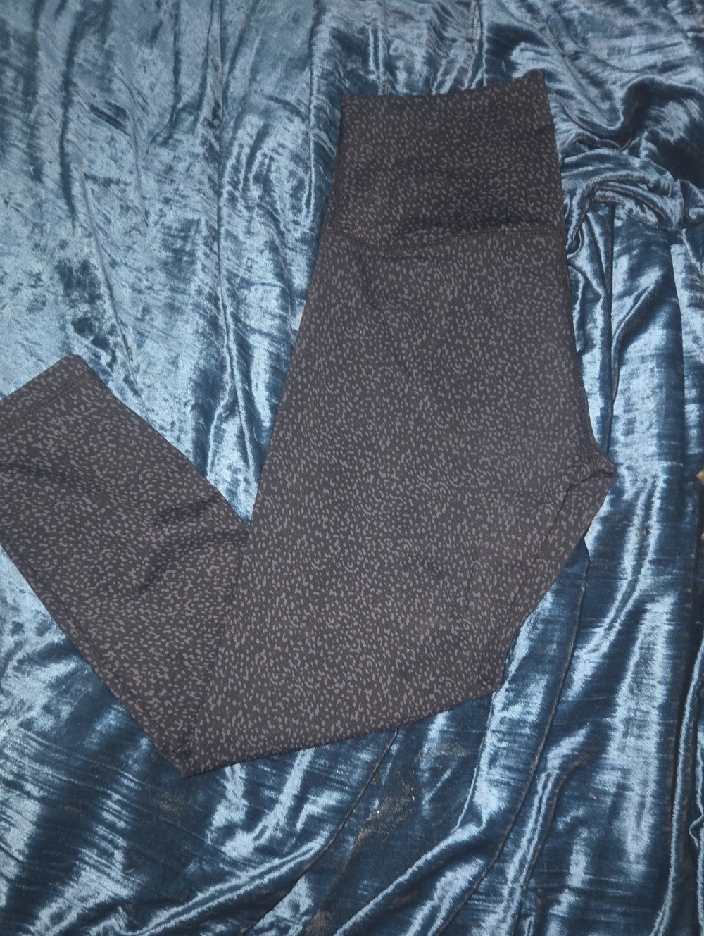 Charcoal Micro-Spot  Leggings